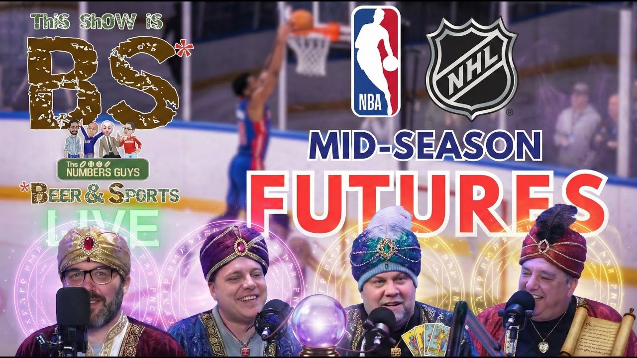 Mid-Season NBA & NHL Futures | This Show Is B.S. 1/22/26