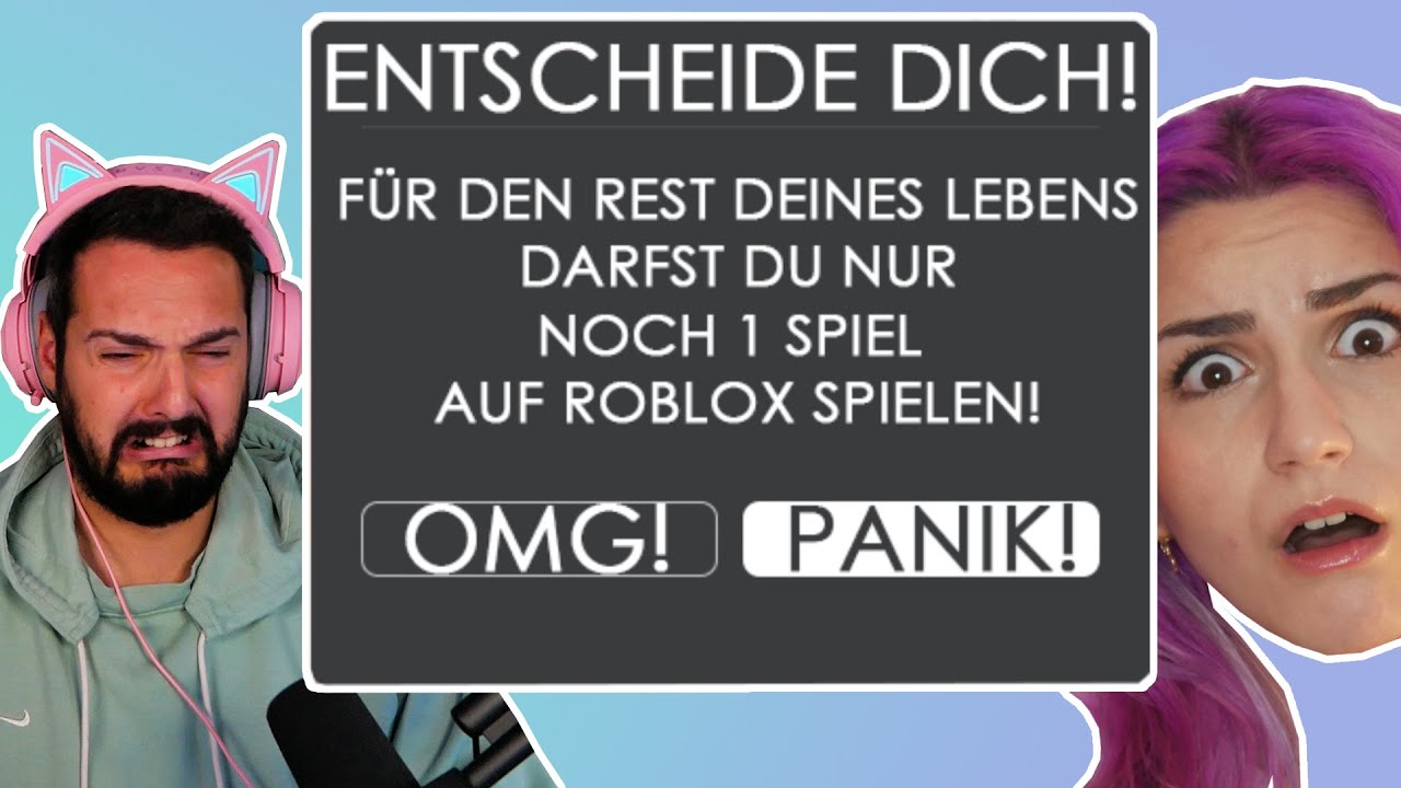 Was wäre, WENN ES NUR NOCH 1 SPIEL AUF ROBLOX GEBEN WÜRDE! Mies, ganz mies...