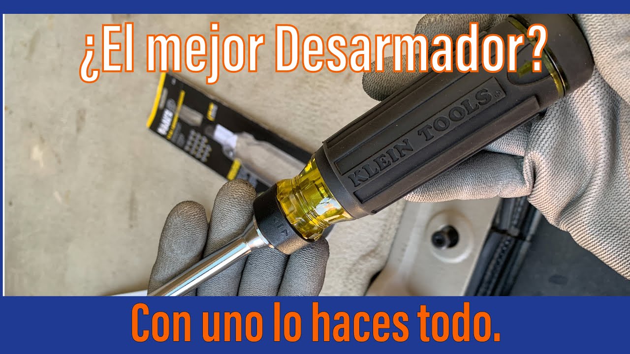Desarmador 15 en 1, sólo necesitas uno para todo.  Klein tools 32305