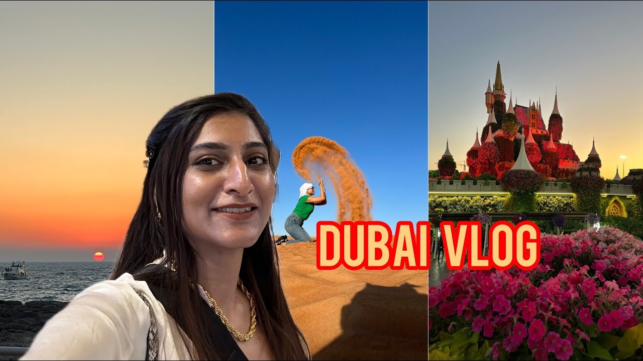 7 day itinerary in Dubai | Must do things in Dubai ☀️🌇 #traveldubai #itinerary #travelvlog #dubai