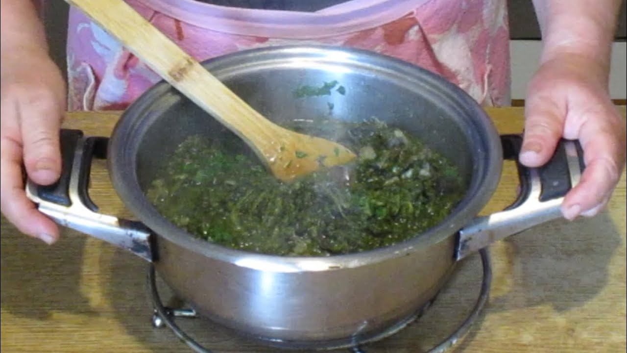 Lumache in umido con spinaci