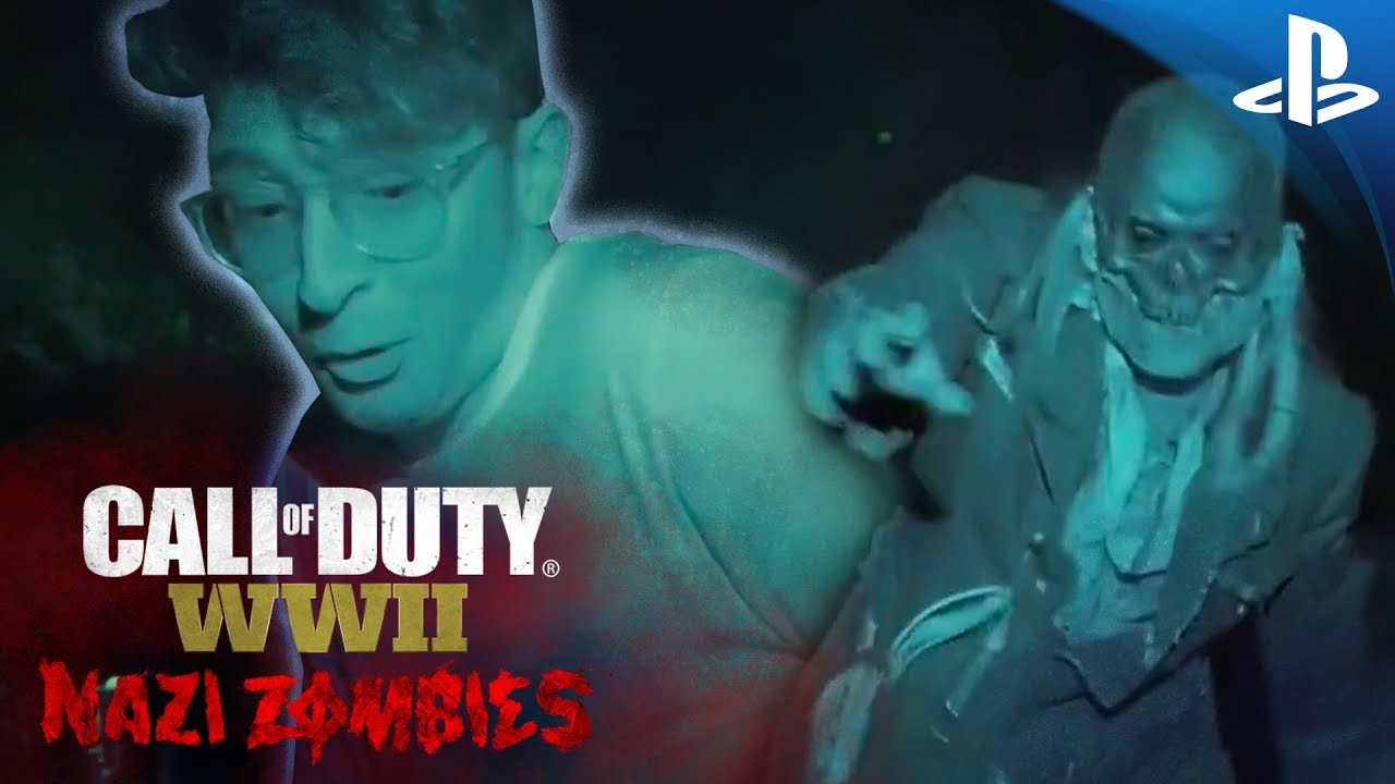 ¡SUSTOS de INFARTO con lo ZOMBIES inspirados en COD WWII EN LA VIDA REAL!