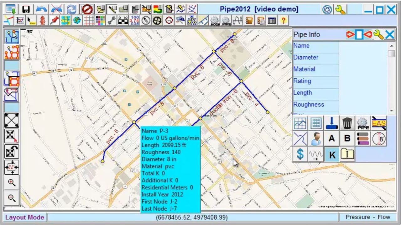 KYnetic Tutorial Series Part 2 of 4 - Laying out a Pipe Network and Entering Pipe Data