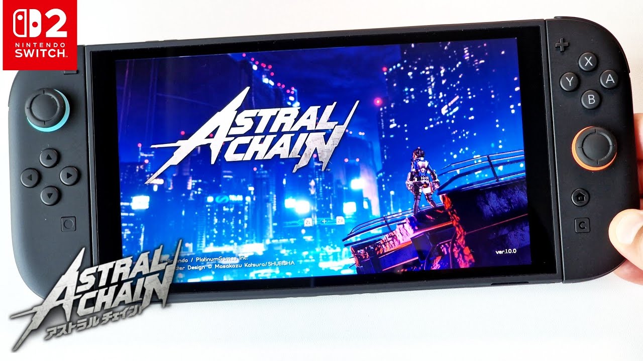 Astral Chain Nintendo Switch 2 Gameplay