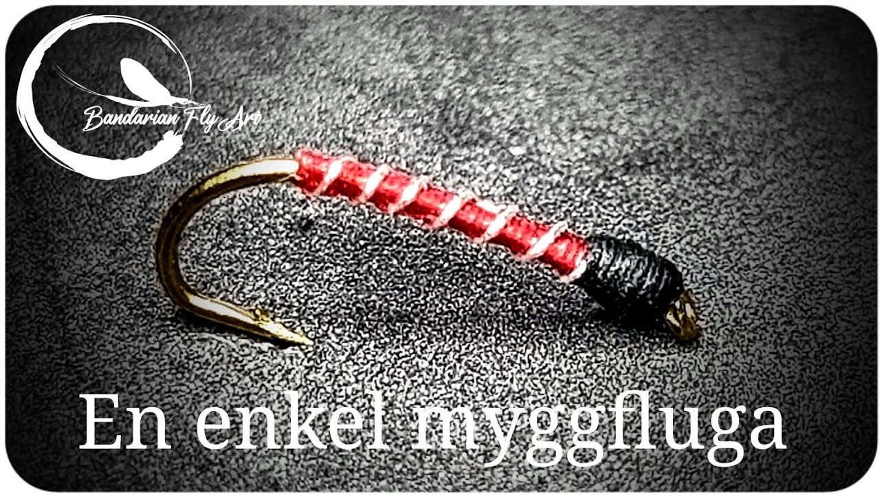 En enkel myggfluga som garanterat fångar fisk