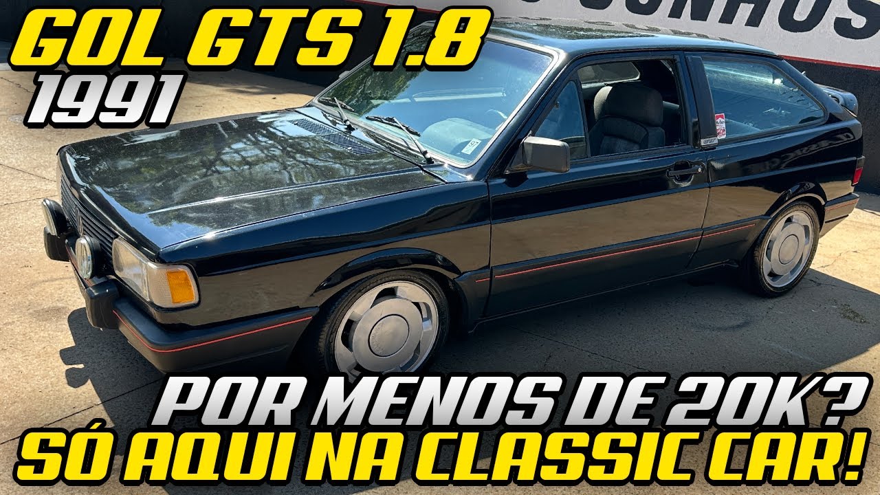 (VENDIDO) O GOL GTS MAIS BARATO QUE VERÁ HOJE!