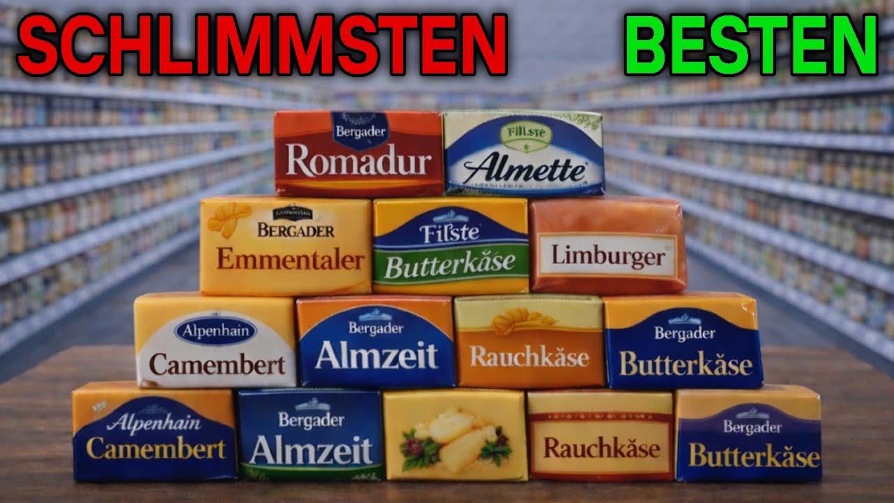 Ranking Deutscher Käse: Von Schlecht bis Best
