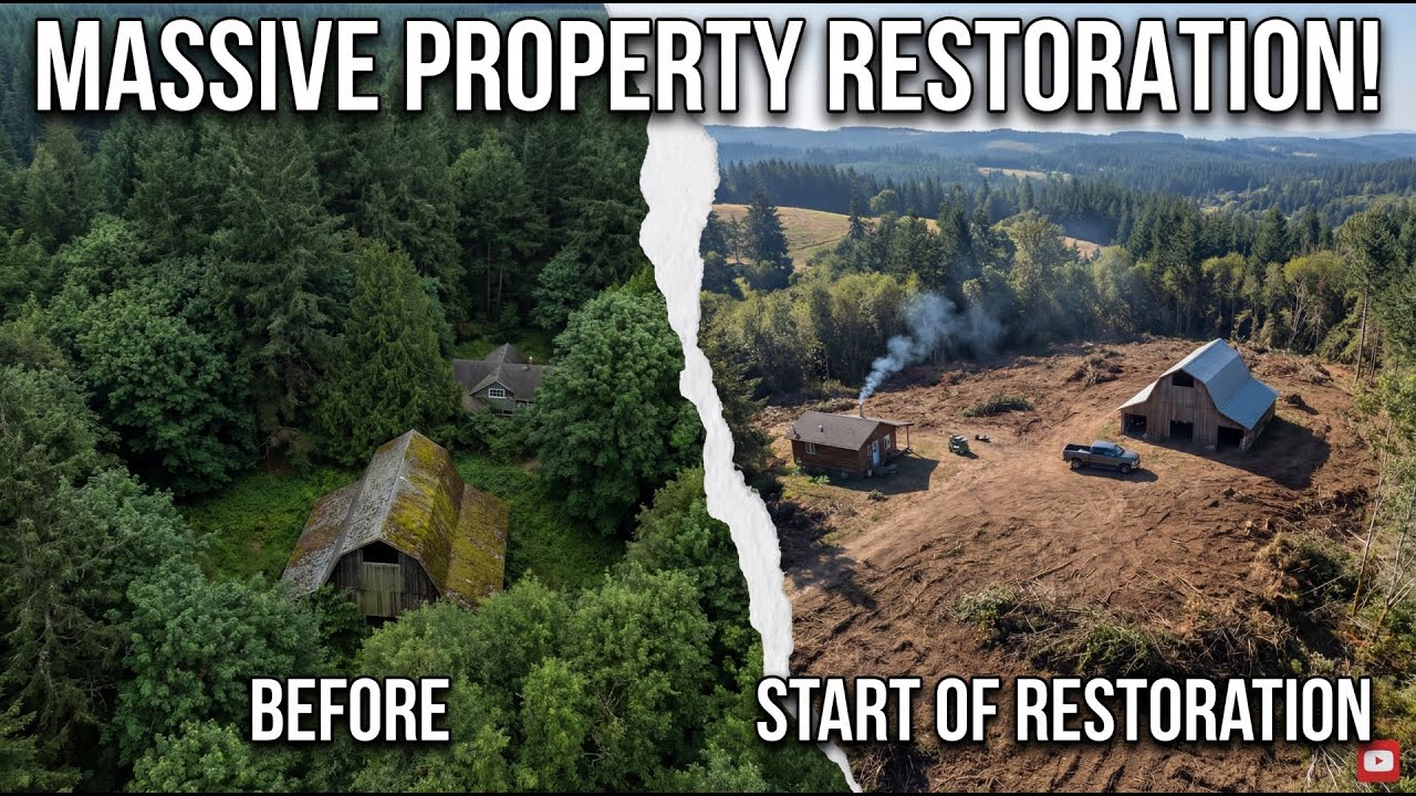 Grandson Returns After 20 Years To UNLOCK Grandpa's Abandoned Homestead | First Night Alone
