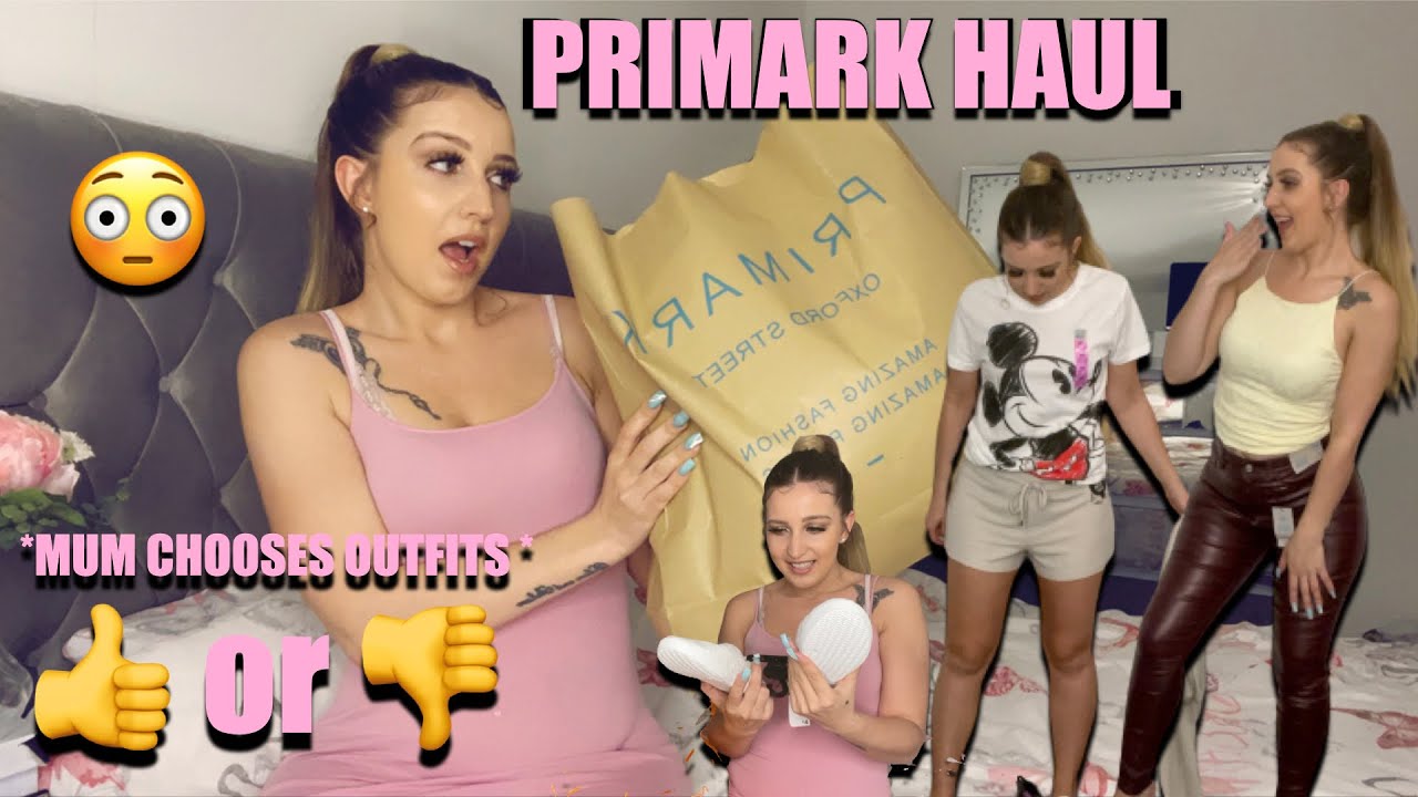 SPRING/SUMMER PRIMARK HAUL & TRY ON |*NEW IN* MAY 2021| MUM CHOOSES MY OUTFITS | DISASTER OR NOT😱|