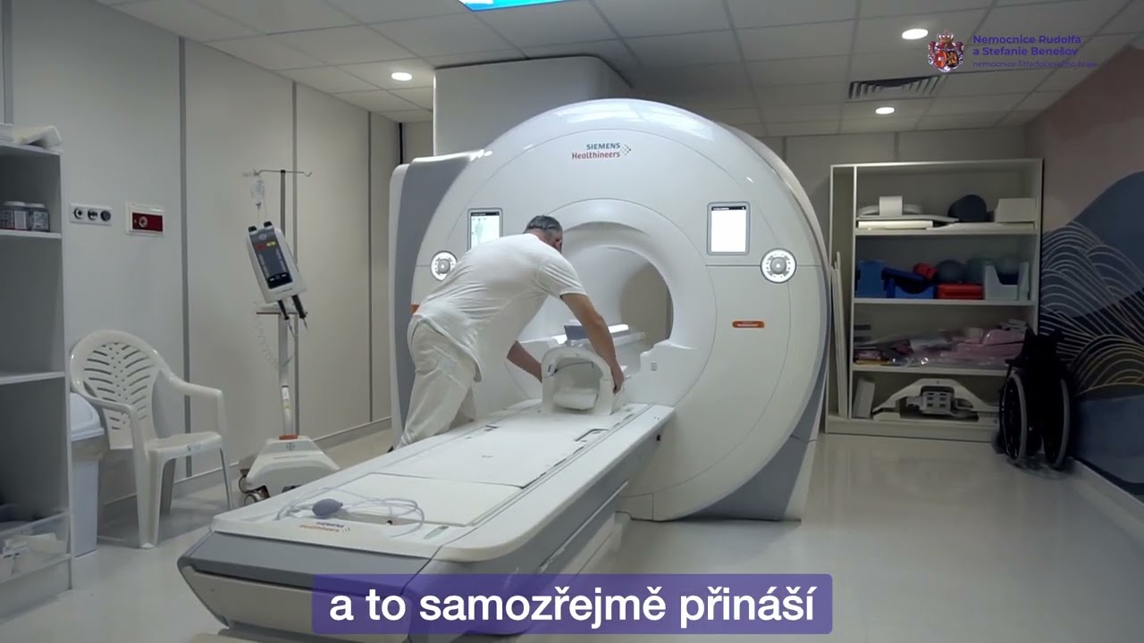 Nemocnice Rudolfa a Stefanie Benešov. Zahájení provozu nové magnetické rezonance 30.1.2024