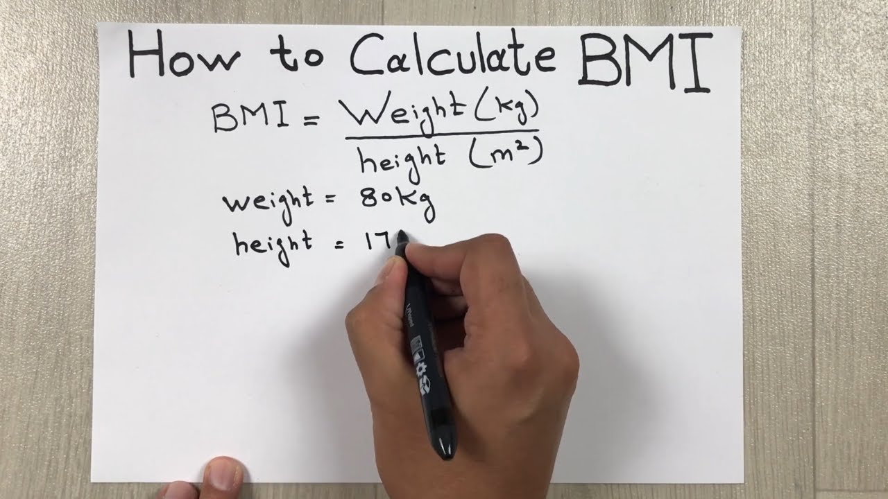 How to Calculate BMI - Centimetre to Meter - Body Mass Index Easy Way