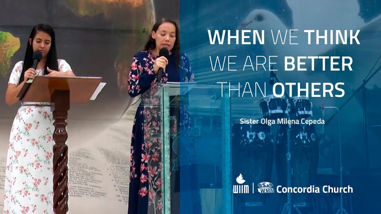 13-02-2019 When We Think We are Better Than Others (Sister Olga Cepeda)
