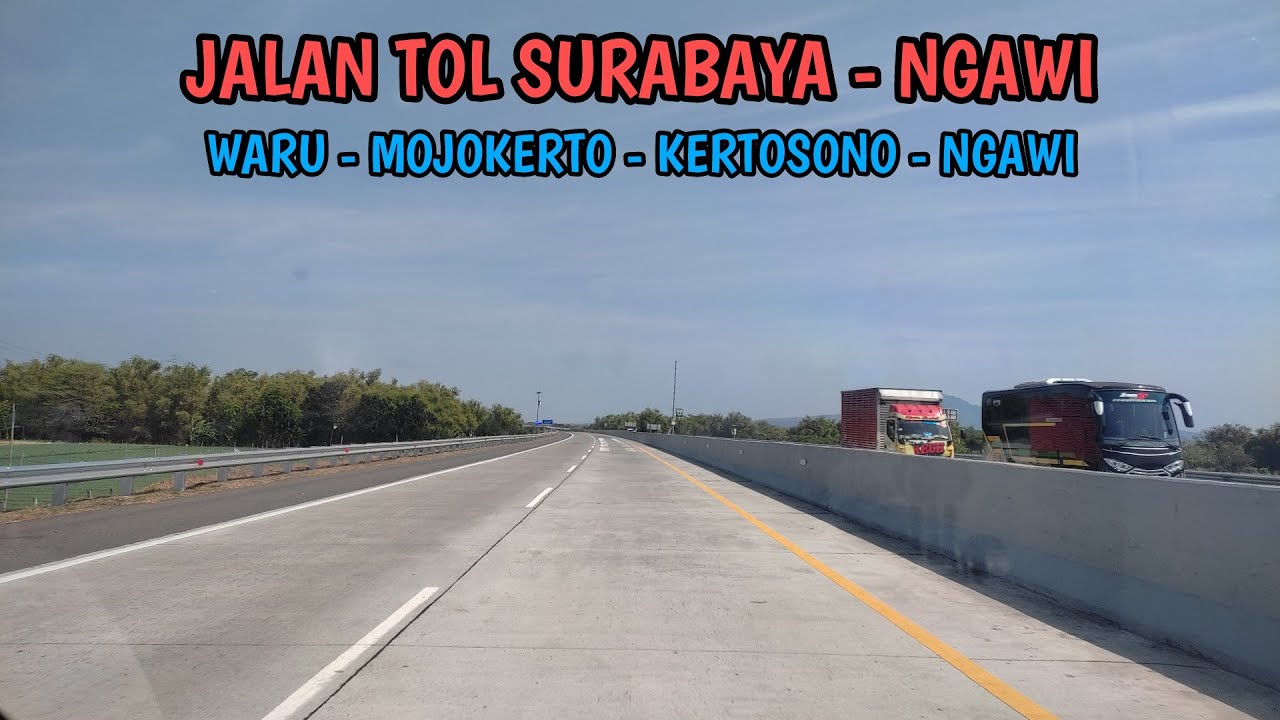 Jalan Tol Surabaya - Ngawi | Mudik Juli 2023 (20/32)