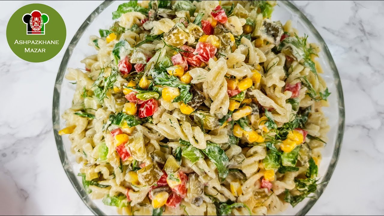 Easy Pasta Salad | سلاد مکرونی