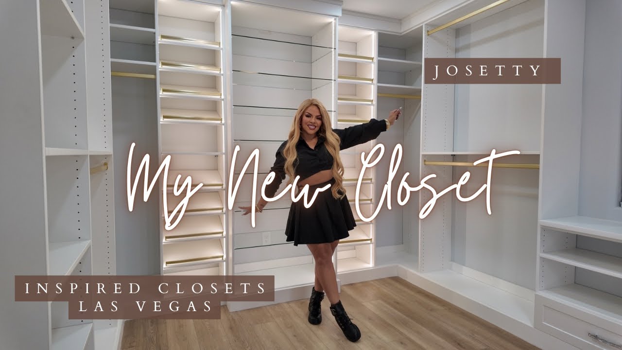 Welcome to My Luxury Walk-In Closet ✨ Inspired Closet Las Vegas | Josetty 