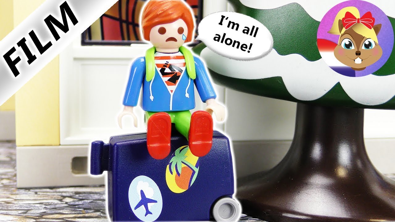 Playmobil video Nederlands - JULIAN, DE WEGLOPER! WEG VAN HUIS - Kinderserie familie Vogel