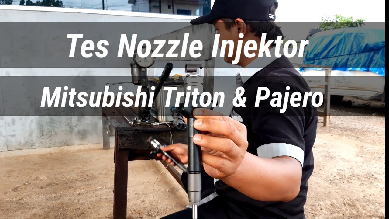 Cara Tes Nozzle Injektor Pajero & Triton Turbo pakai Alat Paling Sederhana. belajar bengkel