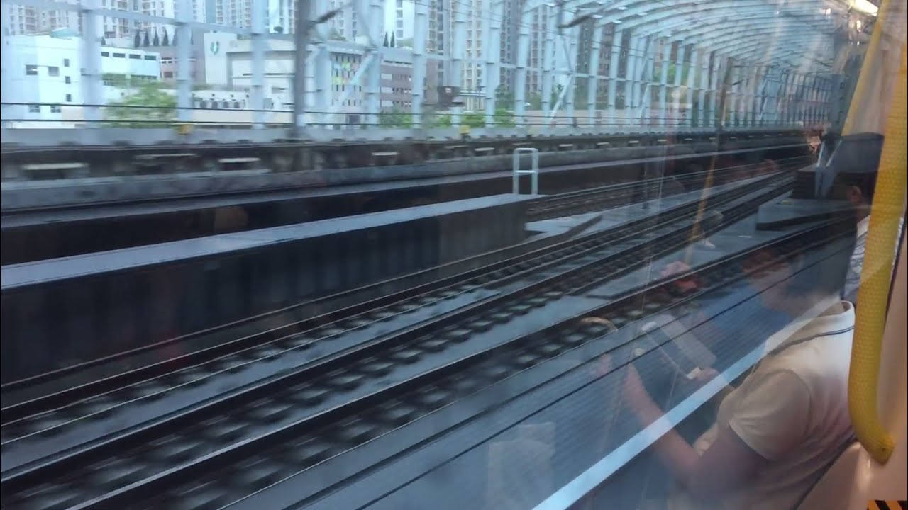 MTR HD 60fps: Riding Ma On Shan Line SP1950 Train Full Journey (Wu Kai Sha to Tai Wai)