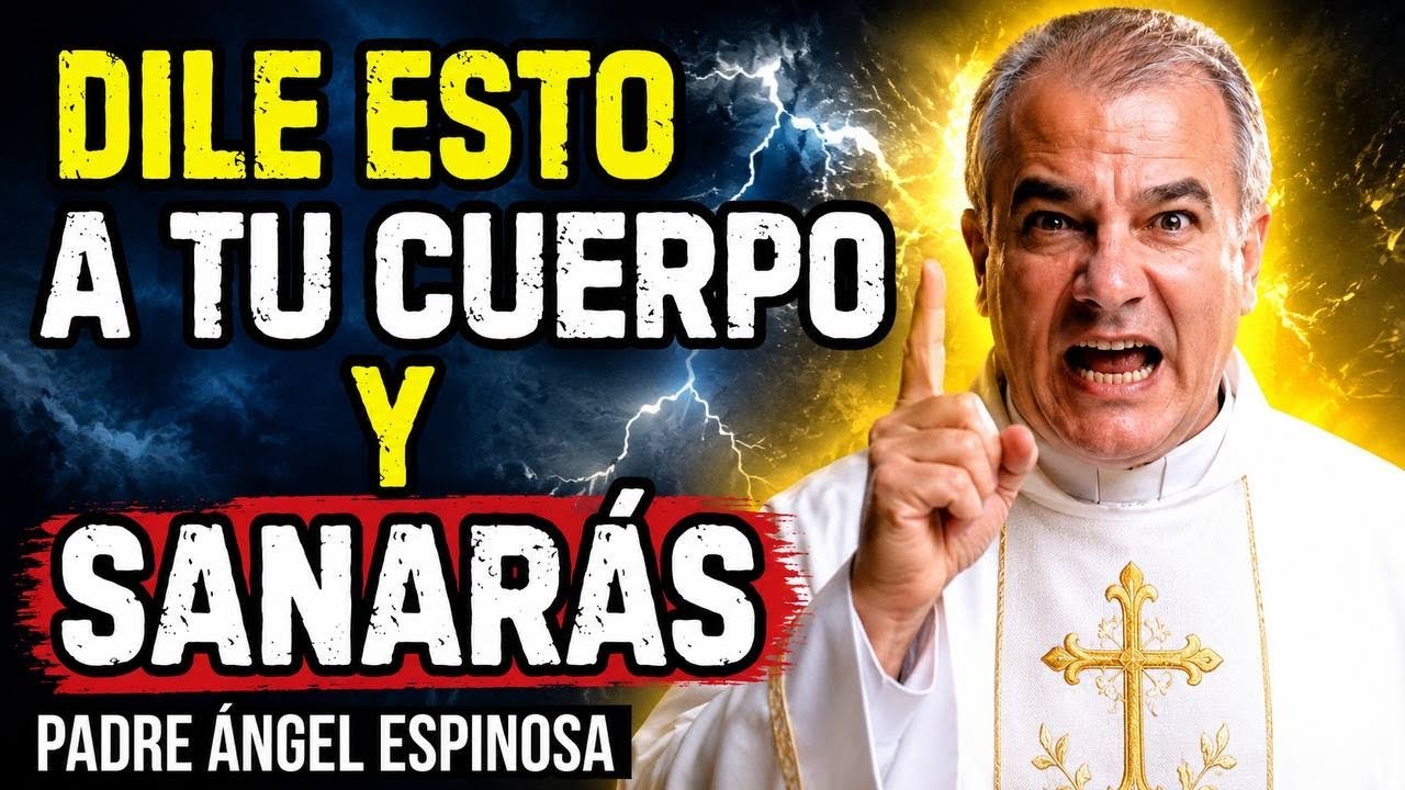 HÁBLALE así a Tu Cuerpo y Él Empezará a Sanarse | Padre Ángel Espinosa de los Monteros