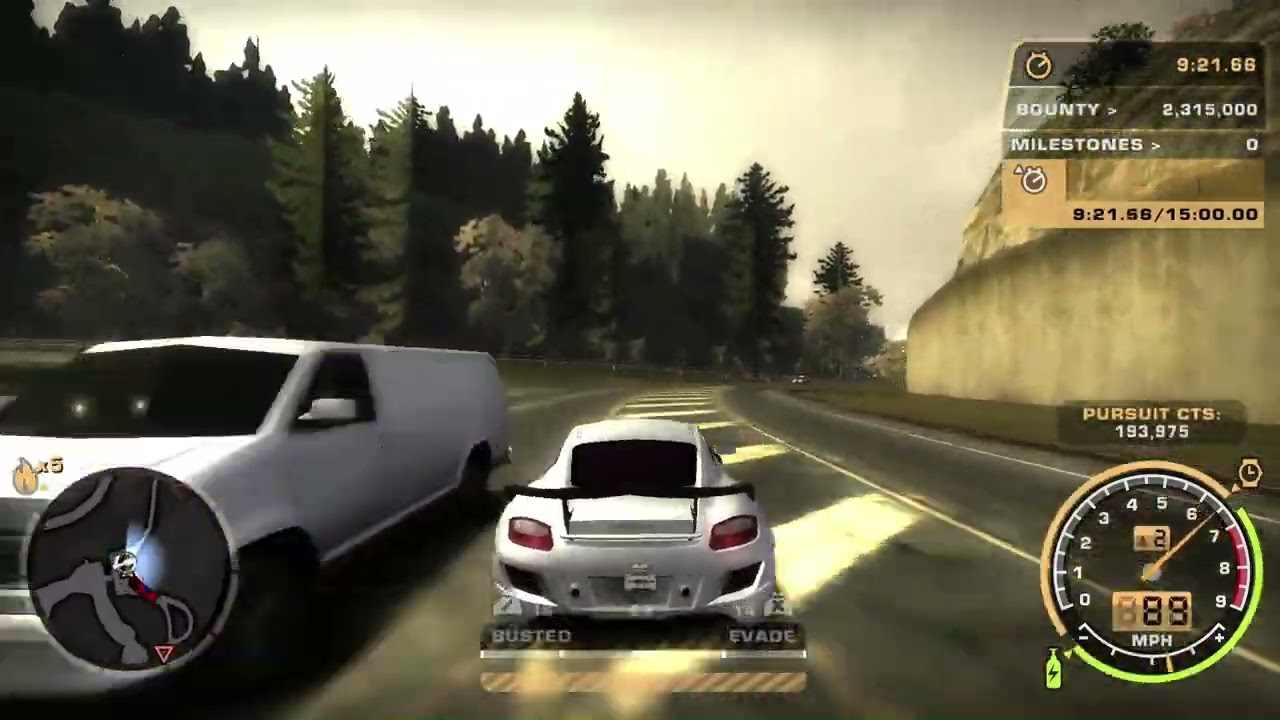 When the Helicopter DESTROYS My Car! | NFS Most Wanted 2005