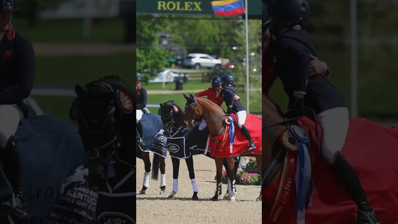 This is the thoughest and most emotional sport🥹 #horse #shortvideos #youtube #equestrian #shorts