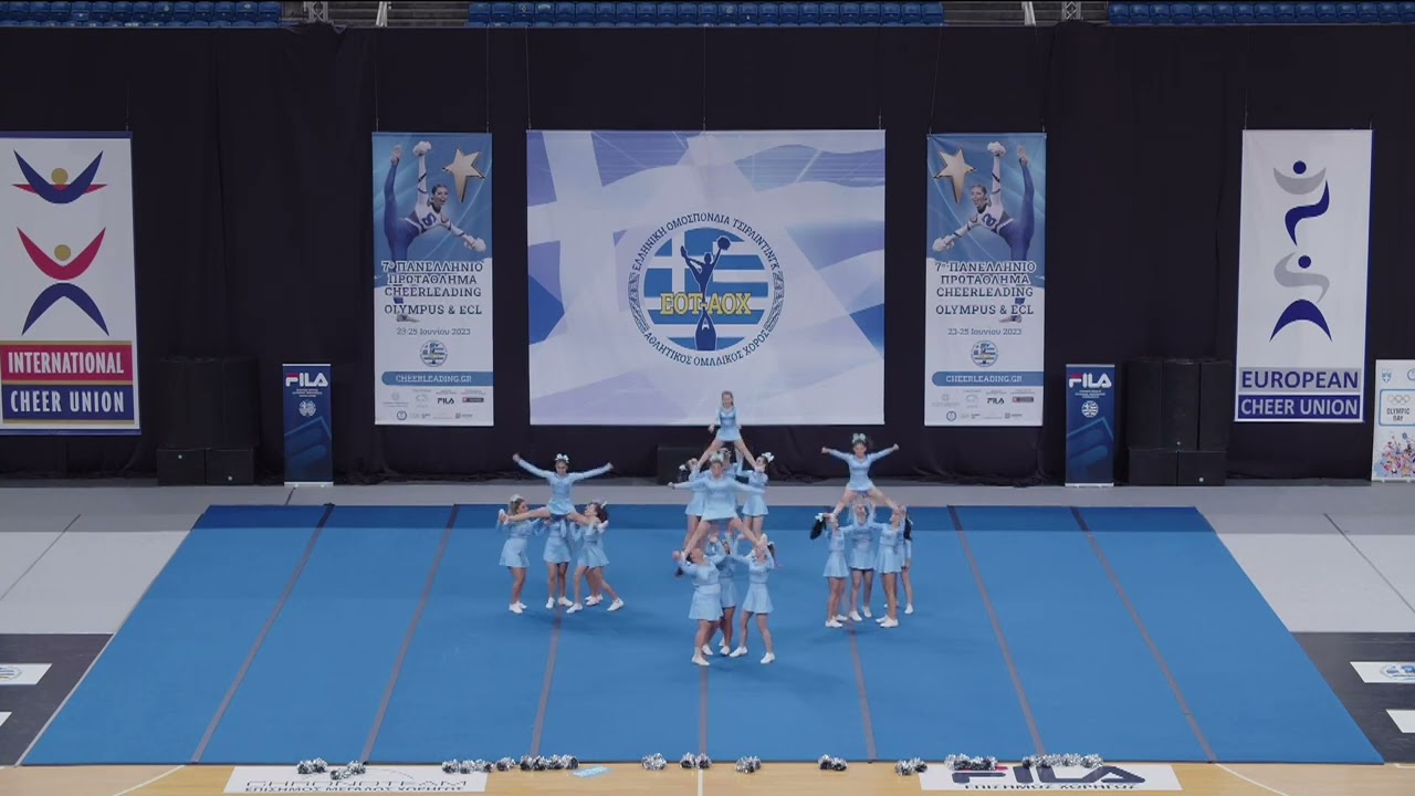 139 Senior Cheerleading AMAZONS ACRO GIRLS   ΕΛΛ ΕΝ ΟΜ Α Χ  ΟΙ ΑΜΑΖΟΝΕΣ   24 Ιουνίου 2023