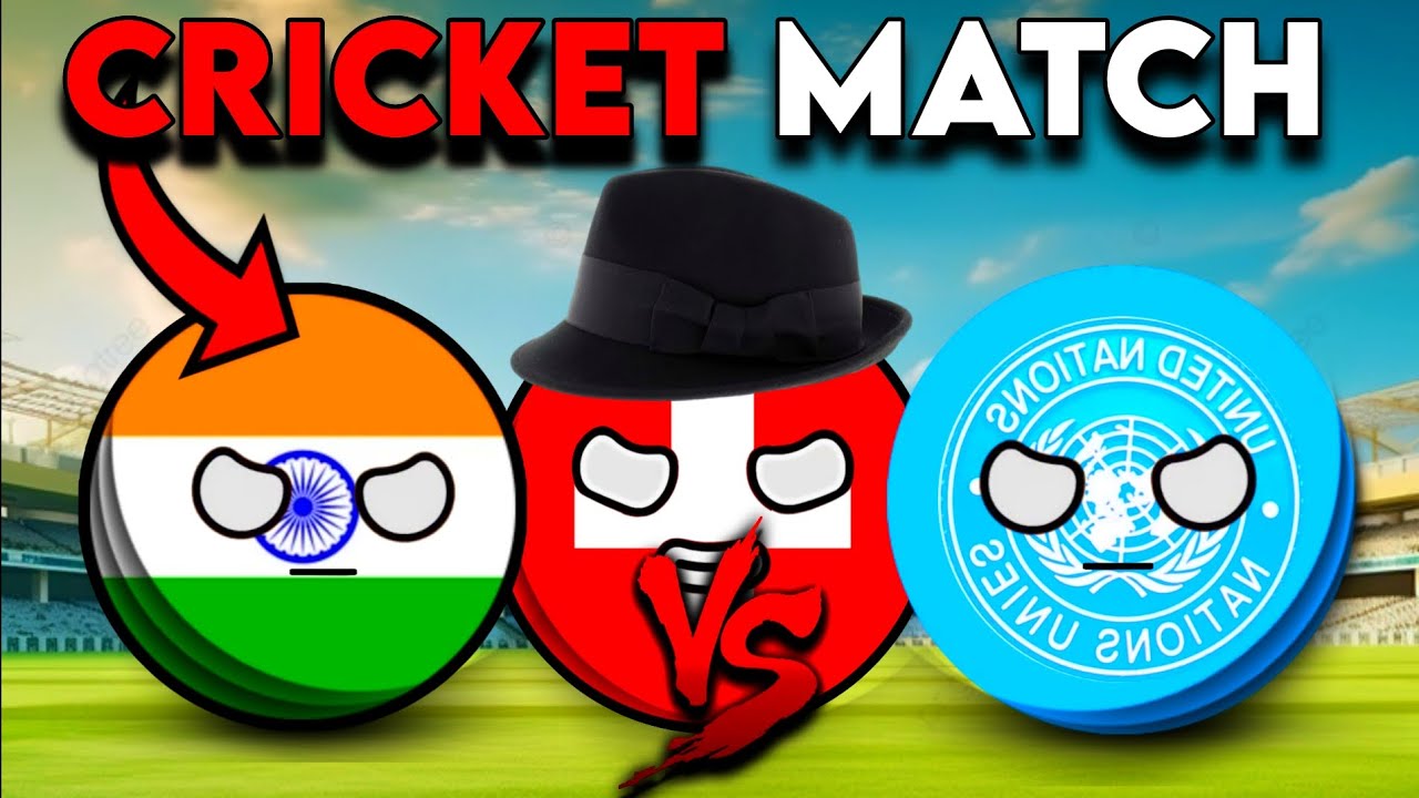 [ft. Students vs Teachers] 🔥[ Countryball Edition ] [Epic Cricket Match]😱
