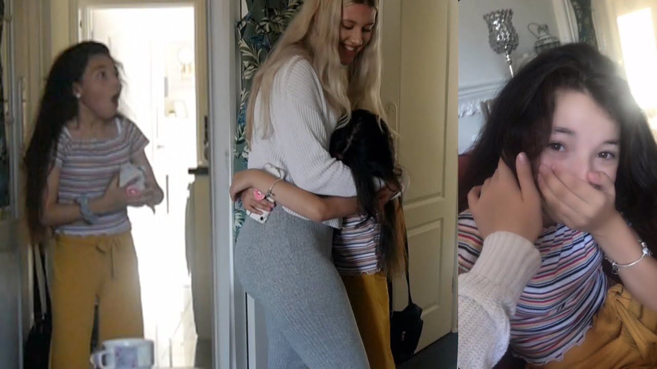 surprising my biggest tiktok fan for her birthday!