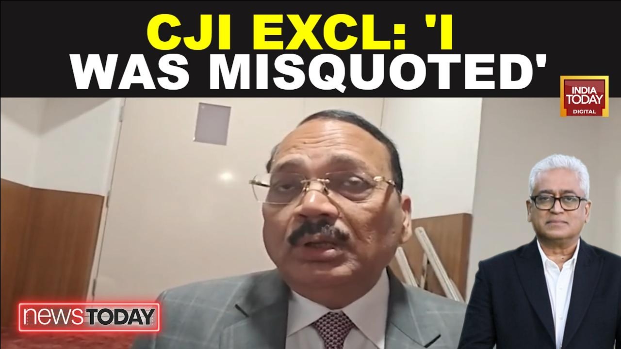 Протест CJP: Верховный судья Сурья Кант в эксклюзивном интервью India Today проясняет свои слова ...