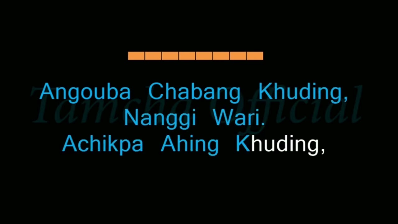 Angouba chebang khuding nangi wari karaoke