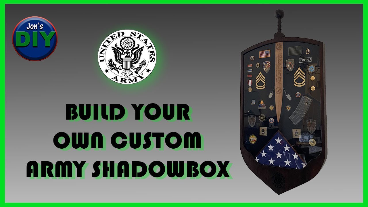 Build Your Own Custom Military Shadowbox