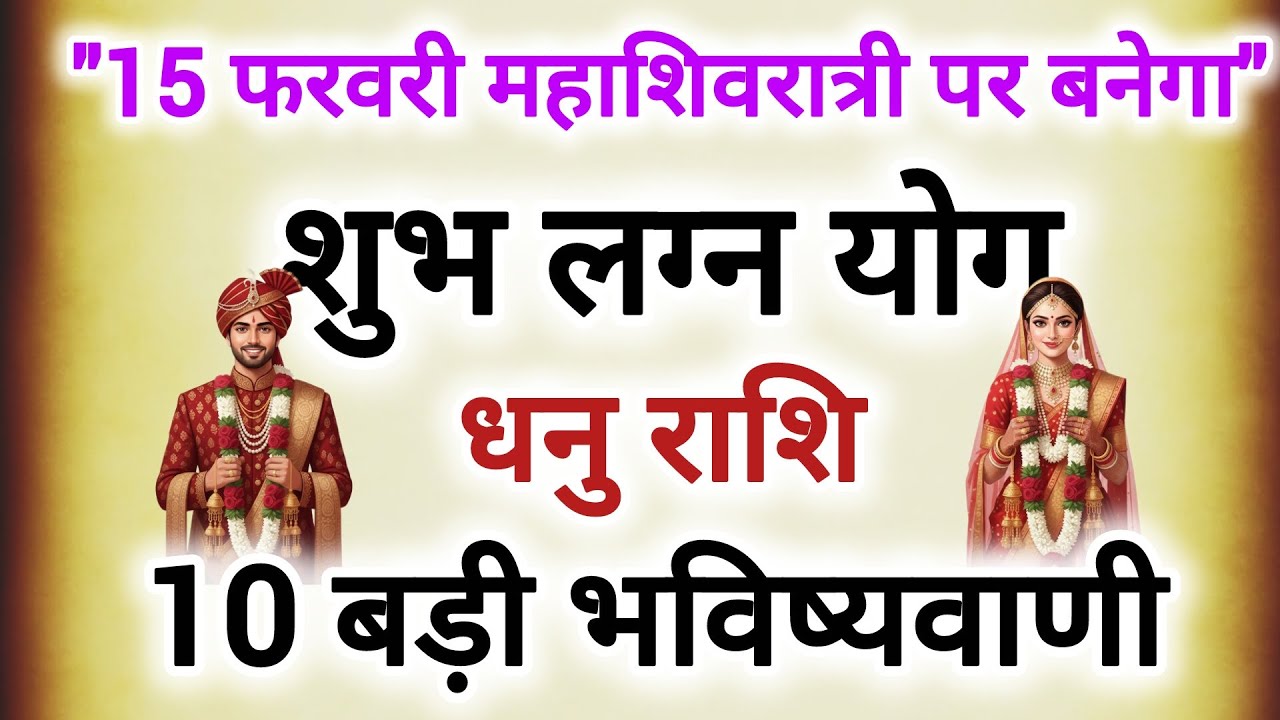 15 फरवरी महाशिवरात्री पर मिलेगी खुशखरी #धनु राशि के बारे में 10 बड़ी भविष्यवाणी 