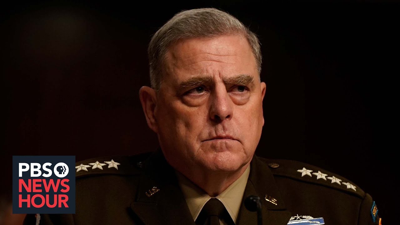 Milley, military leaders contradict Biden on support for complete Afghanistan withdrawal