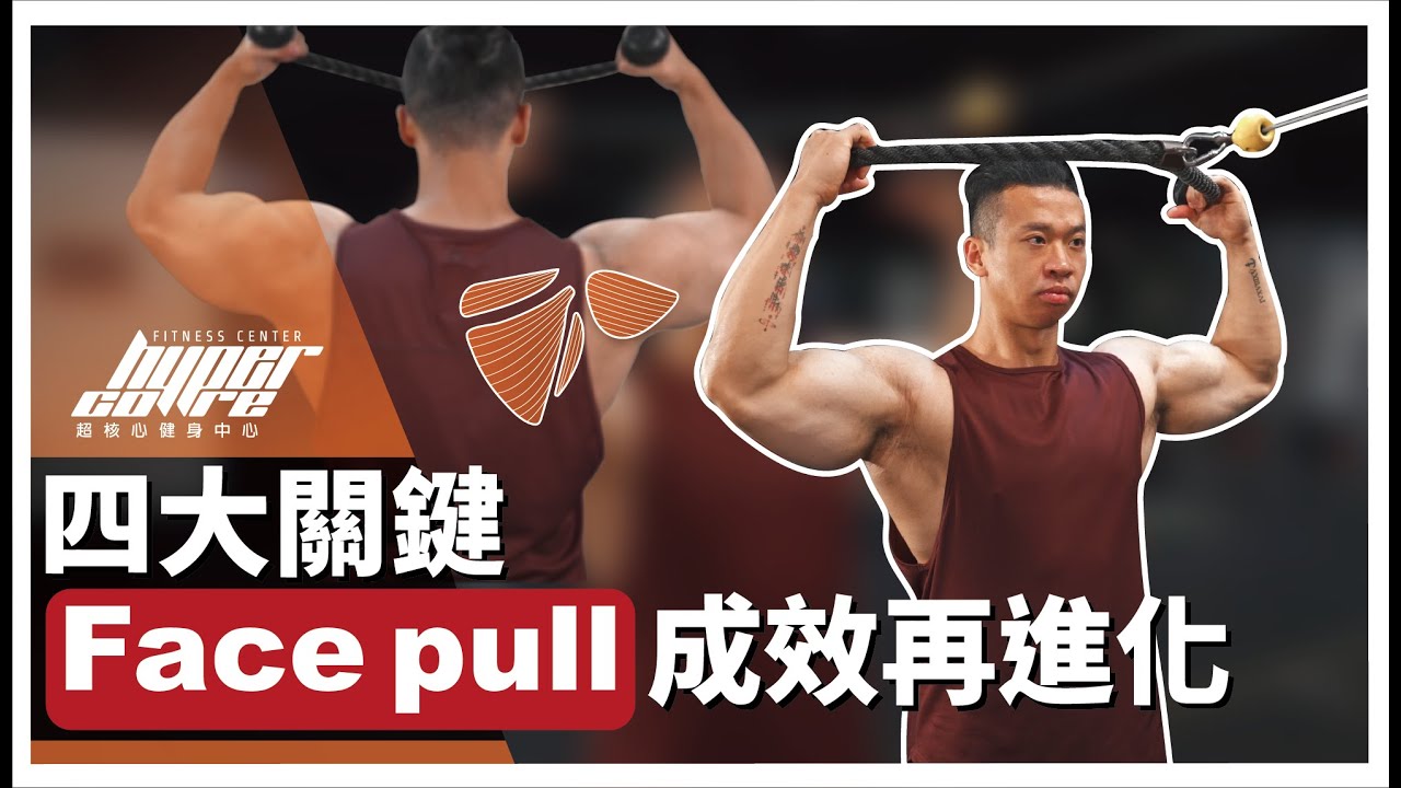 Face Pull 到底怎麼做才有效？四大關鍵讓你的訓練成效再進化！｜肩膀訓練、後三角肌、南瓜肩