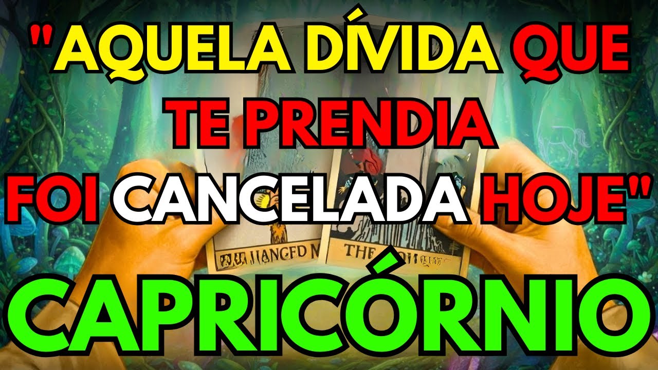 CAPRICÓRNIO ♑ 💳 UM PAGAMENTO QUE TE PRENDIA FOI FINALMENTE CANCELADO EM 17 DE JANEIRO DE 2026