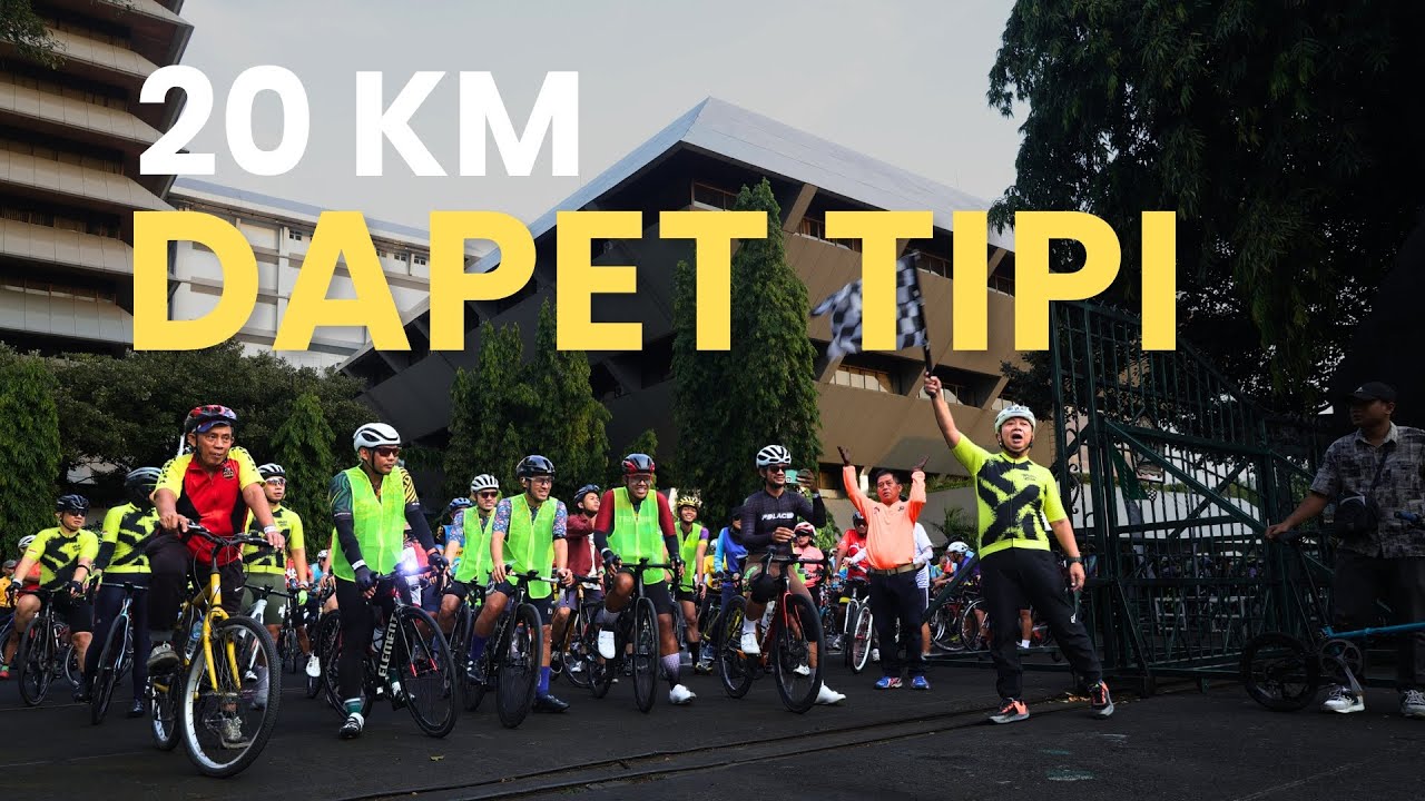 SEPEDAAN PULANG BAWA TIPI - Gowes Bareng di Semarang! 20 KM Keliling Kota