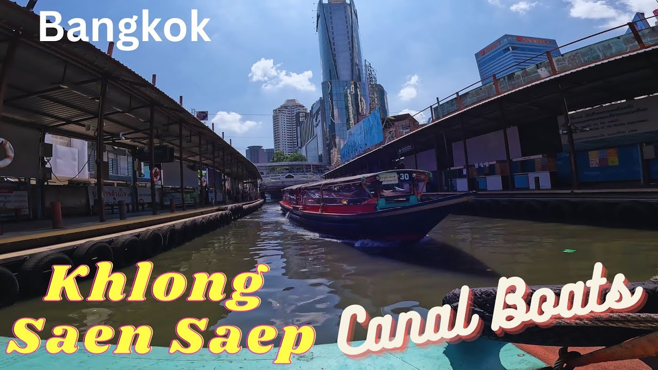 Khlong Saen Saep Boat Ride in Bangkok, Thailand (June 3, 2023)