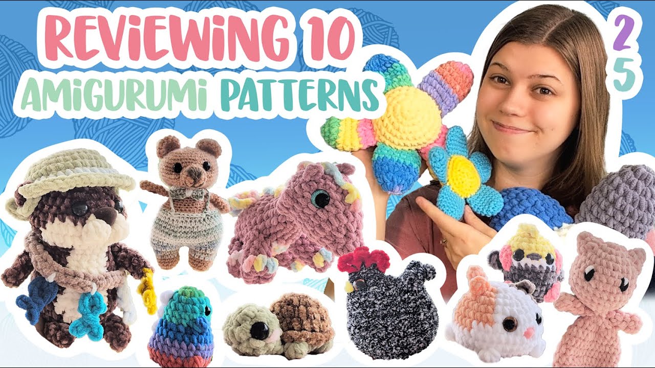 Episode 25: Free Crochet Amigurumi Patterns ✧ Cute Animal Amigurumi Plushies for Gifts & Market Prep