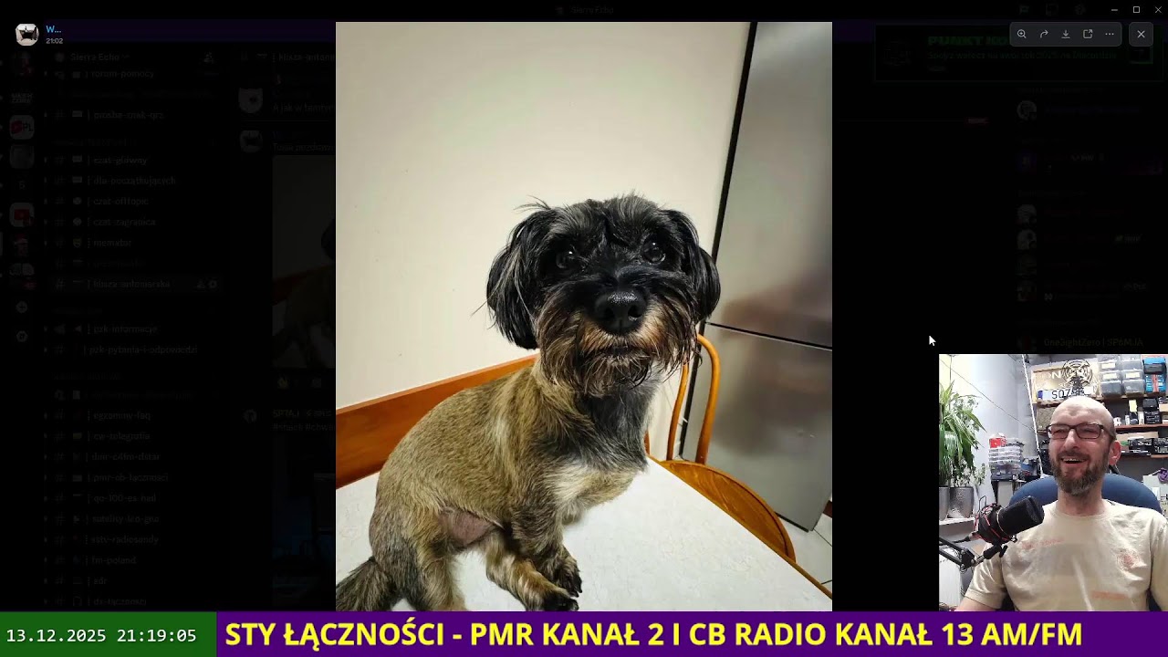 LAJW #724 - Testy łączności CB i PMR - 13 grudnia 2025 godz. 20:00