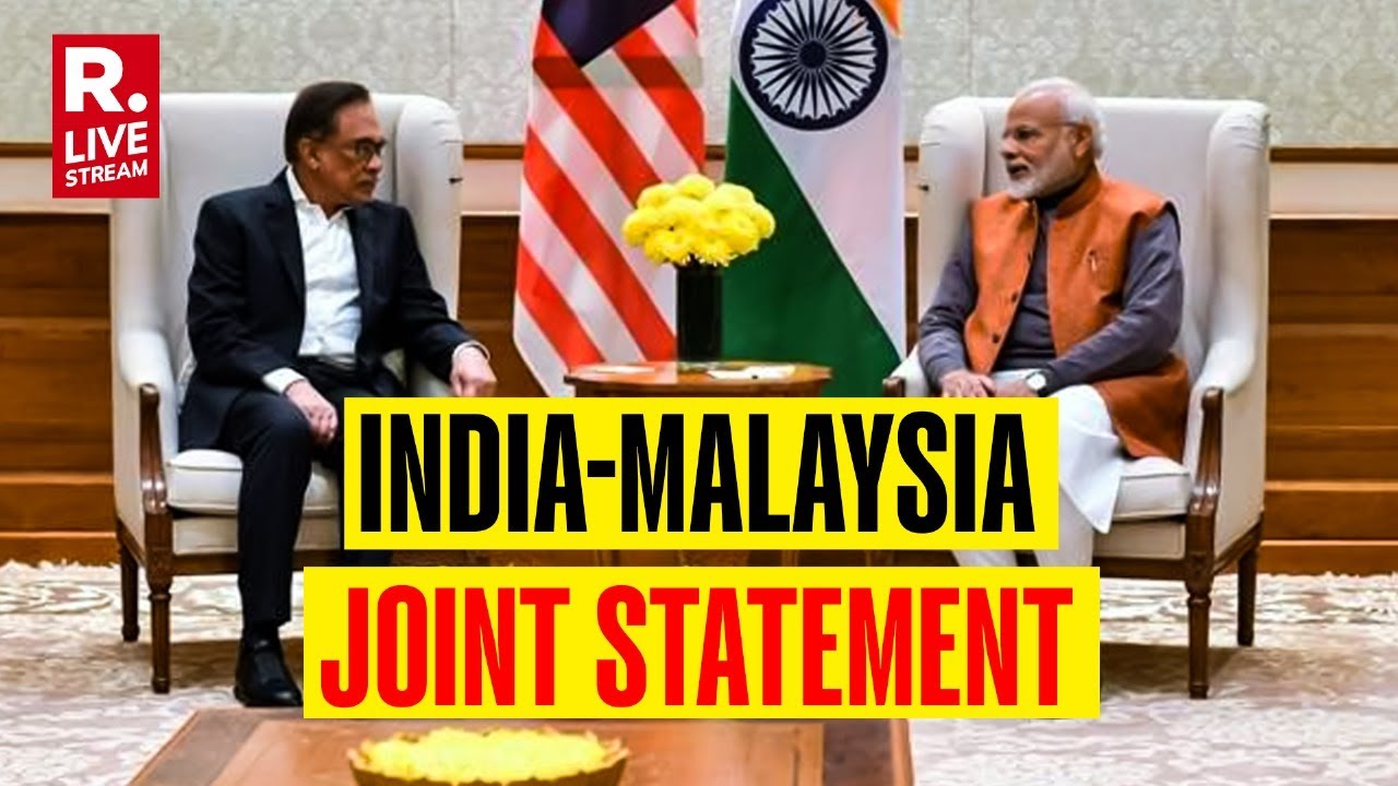 LIVE: Joint Statement by PM Modi and Malaysian Counterpart Anwar Ibrahim | Bilateral Talks