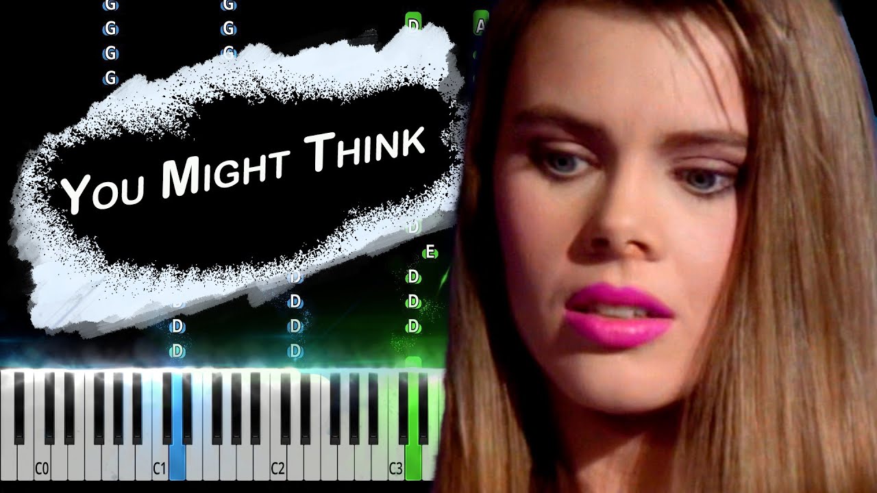 The Cars - You Might Think Piano Tutorial
