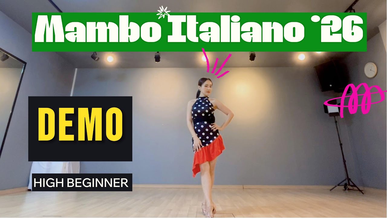 Mambo Italiano '26 Line Dance /DEMO/ 맘보 이탈리아노 '26 / High Beginner