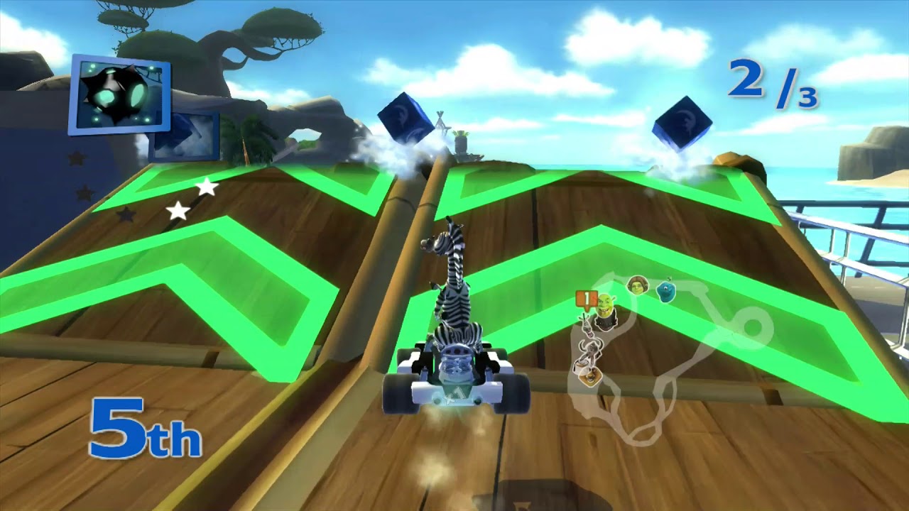 [Xbox 360] DreamWorks Super Star Kartz - Circuit: Wing Cup 150CC - Marty