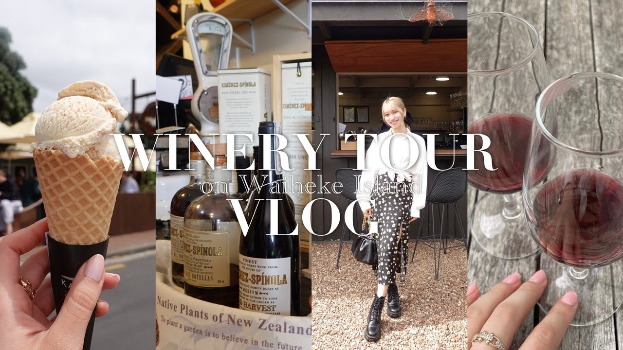 Winery tour vlog|食べまくり飲みまくりのワイナリー巡り