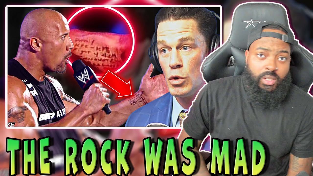 ROSS REACT TO JOHN ALMOST BEING FIRED FROM WWE AND THE ROCK BEING MAD AT HIM