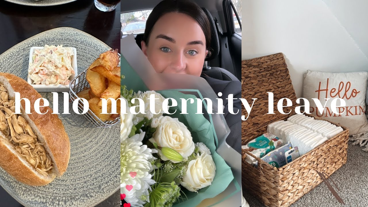 HELLO MATERNITY LEAVE | Maternity Leave Day 1🤍 Pregnancy Vlogs