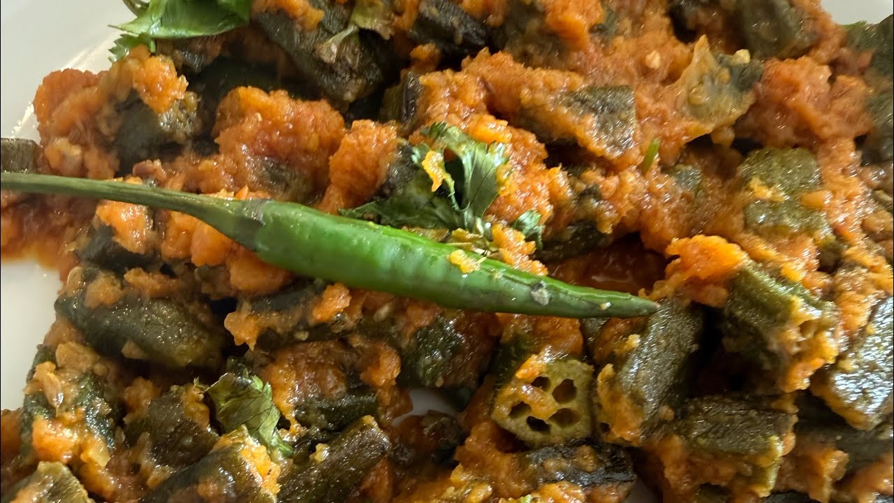 Masaledar Bhindi recipe ||😍easy and quick lady finger recipe ||😍#viralvideo #viral #foryou 