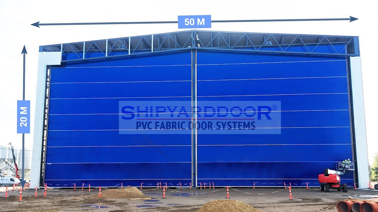 Fabric Hangar Door - Shipyarddoor®
