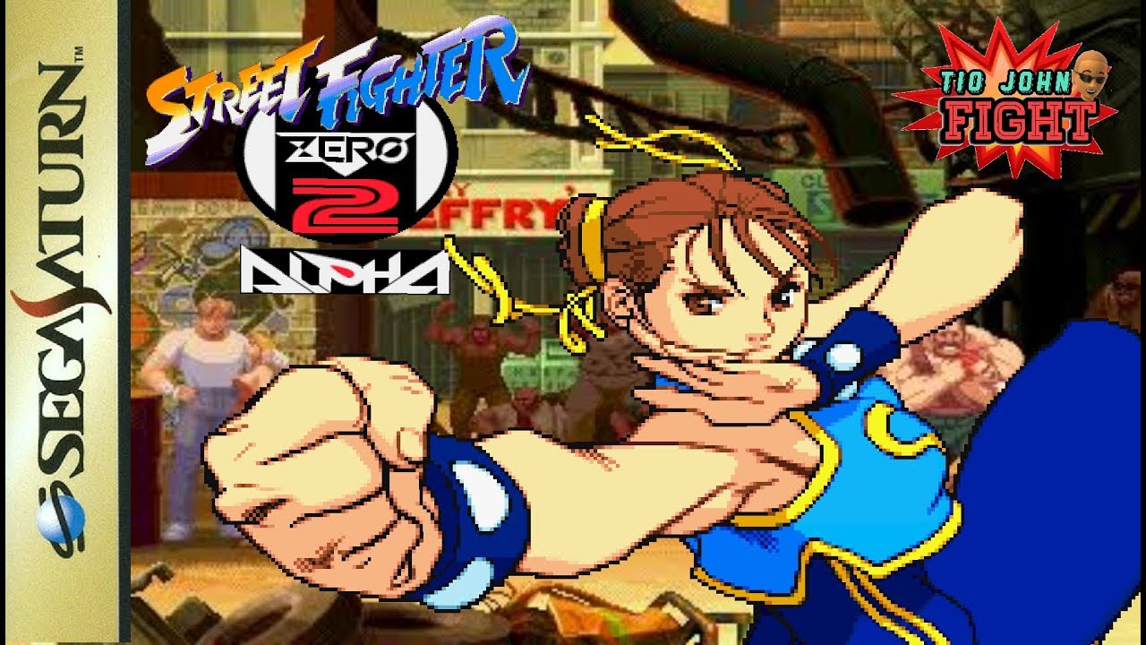Street Fighter Alpha 2 Gold - No Sega Saturn (Tio John Fight) EP.121