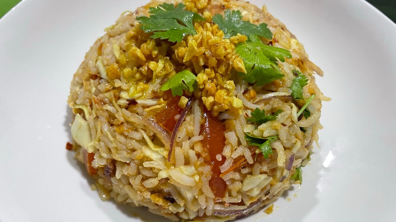 Myanmar/Burma mixed rice salad